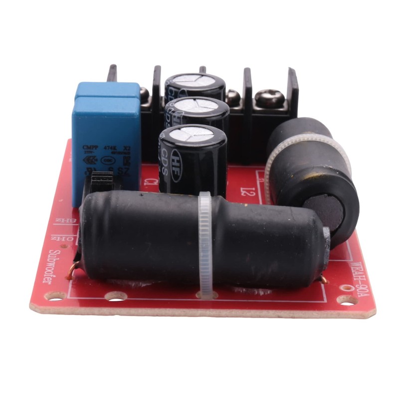 Lyaciomn Pure Bass Subwoofer Second-Order Crossover Speaker Frequency Divider DIY