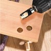 Yakamoz 8 Pieces HSS Taper Claw Type Wood Plug Cutter