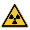 Warning of radioactive substances or ionising radiation: W003 - DIN