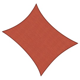 AsterOutdoor Sun Shade Sail Rectangle 6' x 10' UV Block Canopy for Patio Backyard Lawn Garden Outdoor Activities, Terra