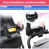 Universal Stroller Snack Tray Attachment - Stroller Cup and Phone