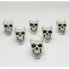 Amyoxu Halloween Skull Head Drawer Pulls Knob,Single Hole Cabinets Handles