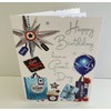 Jonny Javelin Happy Birthday Have A Great Day Card -