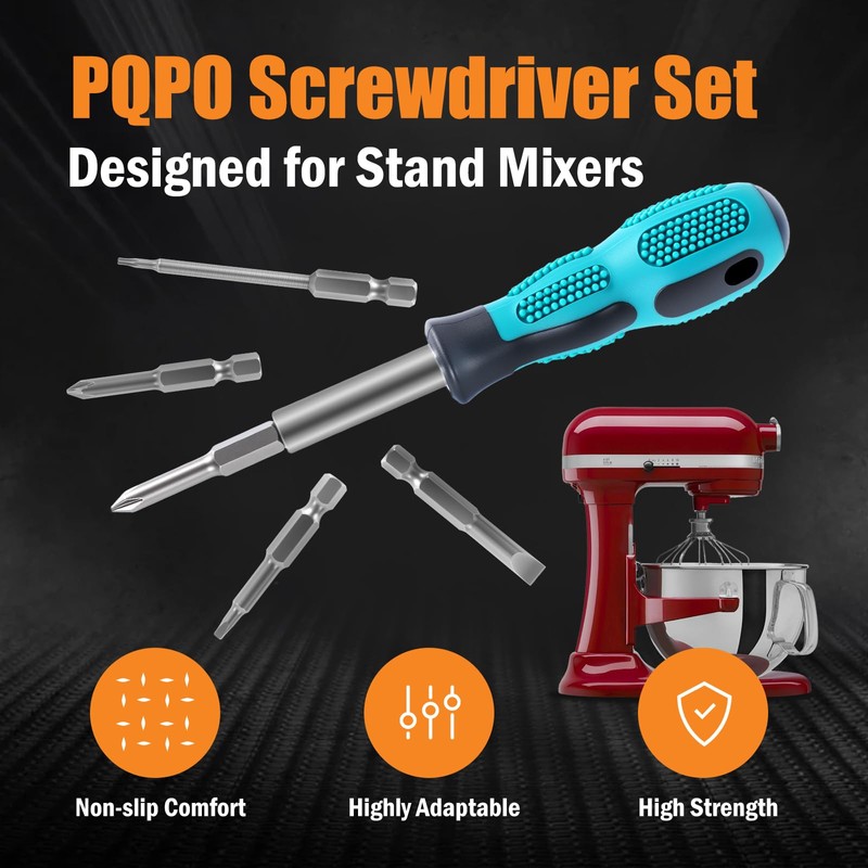 4-in-1 Screw Set, Specially Designed to Replace Stand Mixer Parts,