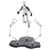 FINGERINSPIRE 3 Pcs Action Figure Stand Black Assembly Action Figures