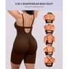 SHAPELLX Shapewear for Women Strapless Bodysuits Full Sculpt Faja Body