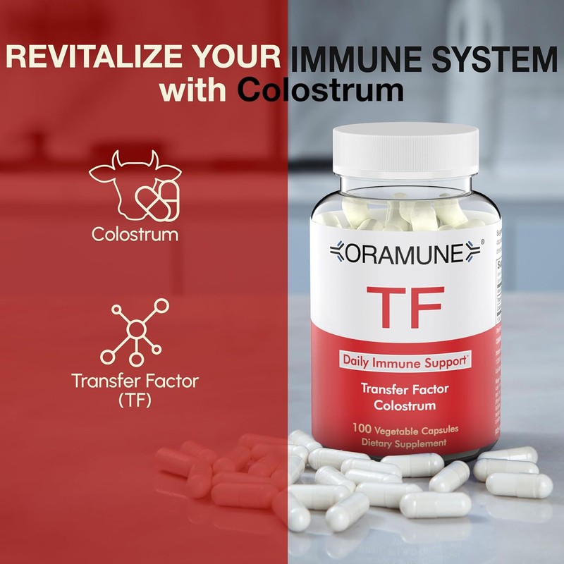 Support Supplement with Transfer Factor and Pure Colostrum - Bovine