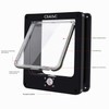 CEESC Large Cat Flap for Indoor/Outdoor Doors, Weatherproof, Rotating 4-Way