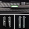 LXQQFUN 20 Pcs Resin Luminous Rods, 1.5 × 6mm High-Visibility