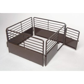 Little Buster Toys Brown Priefert Horse Stall - Perfect for stalling Your Favorite Quarter Horse