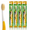 MOUTHWATCHERS Dr Plotkas Extra Soft Kids Toothbrushes Manual Flossing Toothbrushes