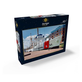 Taney WHEC-37 Coast Guard Vessel at The Maritime Museum in Baltimore Maryland - Premium 100 Piece Jigsaw Puzzle for Adults