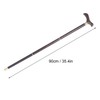 Assembly 3 Sections Wooden Walking Cane Hiking Walking Sticks Hand