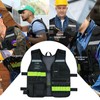 MELOTOUGH Tool Vest for Men Reflective Safety Tool Vest with