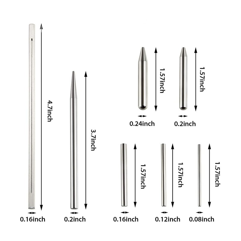 VOANZO 17 Pieces Metal Puzzle Tool Set Tool DIY Metal
