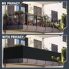 Kesfitt Fence Privacy Screen,6X25FT Heavy Duty 170GSM Fence Covering Privacy