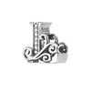 PATIKIL 925 Sterling Silver Letter Charm, Alphabet l Letters Bead