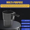 Merdege Car Cup Holder, Car Door Side Storage Device, 2-in-1