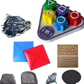 YOKNETIG Juego de 5 Piezas de Piedras Gonggi,Juego de Captura de Piedra,Korean Traditional Play Game Set, Juguetes para Entrenar la coordinación óculo-Manual-Juegos de Viajes Familiares (B)