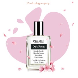 DEMETER Fragrance's Dark Flowers Humongous Miniature Set of 4 - Witching Hour - Dark Roses - Vampire Blooms - Transfixed - Perfume Sampler Set for Women