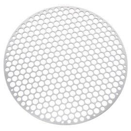 24 Inch Round Stainless Steel Grill Grate - Durable BBQ Mesh for Outdoor Grilling - and Roasting for Barbecue Parties and Family Gatherings