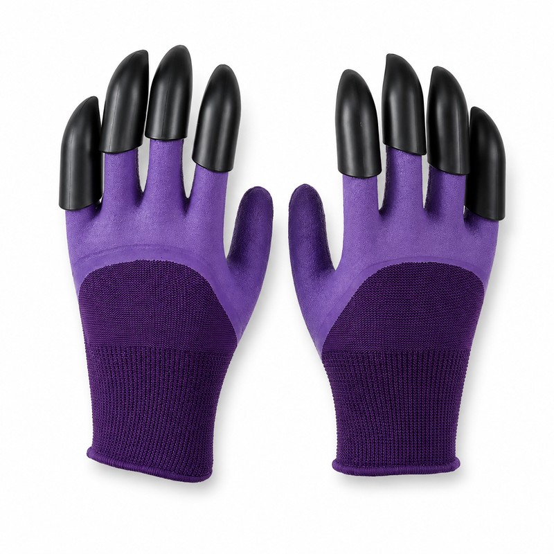 Gardening Gloves with Claws for Digging & Planting – Breathable