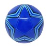 Soccer Ball for Training or Match Colour Blue with Star
