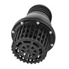 Water Pump Foot Valve Black PVC Low Pressure Flat Check