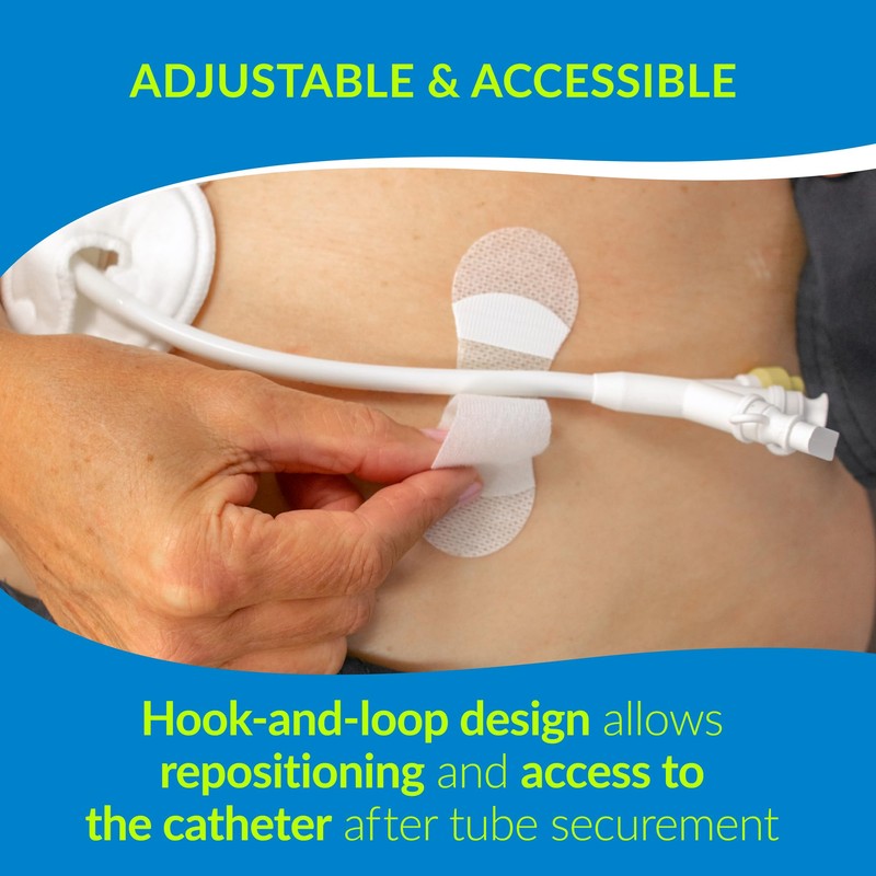 TIDI 3300MWA-10PK Grip-Lok Medium-Wide CVC, PICC & Drain Securement Device