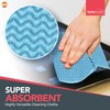 100pk All Purpose Cloths, Disposable Cloths to Clean Surfaces ,