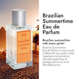 Modern Memory Brazilian Summertime Eau de Parfum for Women, 2.5 fl oz - Notes of Lemon, Salted Caramel & Rich Almond