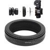 NEWYI M58‑M58 17‑31mm Aluminium Alloy Refit Amplification Lens Macro Lens