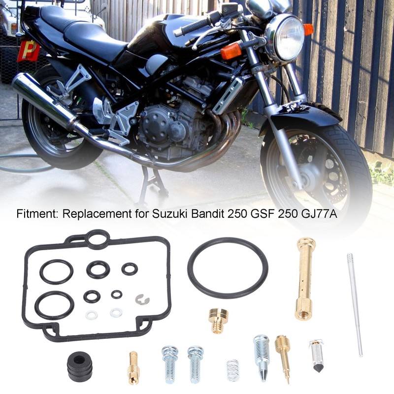 Motorcycle Carburetor Repair Kit Rebuild Accessory Replacement for Suzuki Bandit