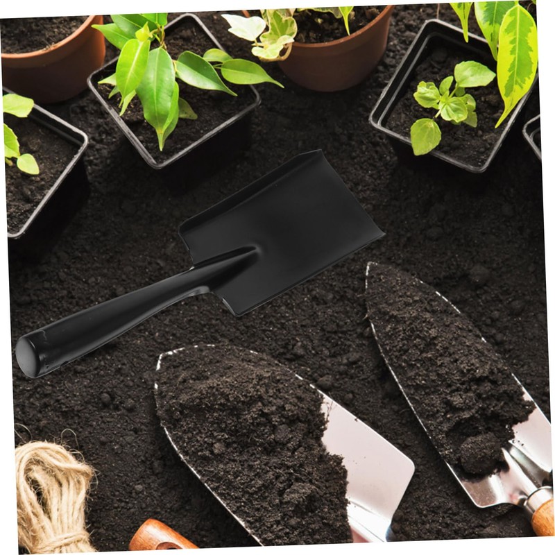 ABOOFAN Gardening Beach Shovel Farm Metal Shovel Replaceable Ice Scraper