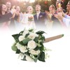 Wedding Bouquet Artificial Fake Flower Bouquet Romantic Bridal Hand Bouquet