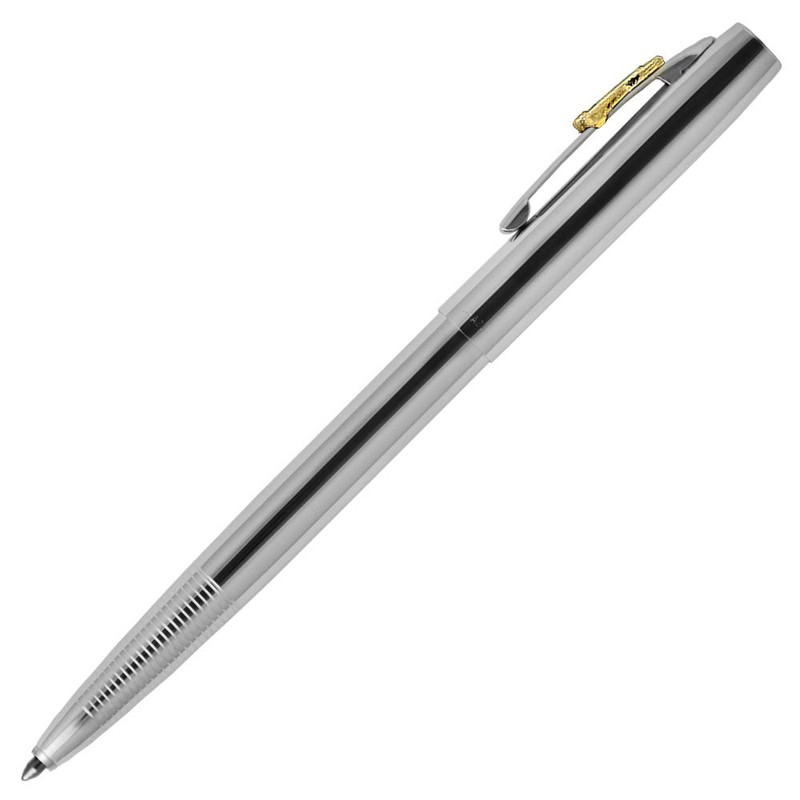 Fisher Space Pen Chrome Cap-O-Matic Space Pen with Shuttle Emblem