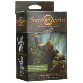 Asmodee - The Lord of the Rings, Travel to the Middle Expansion Nemici of the Eriador Board Game Pack Miniature, Color, 10701