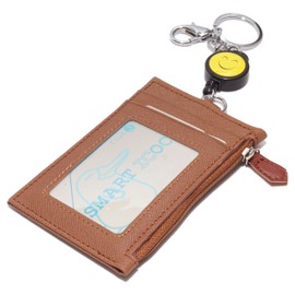 Nico-chan PR-NICOPASS Card Holder Case, IC Card Case, Concession Pass Holder, Retractable, with Reel & Key Holder, Coin Case, ID Card Holder, Work, School Commutes, Coin Purse -