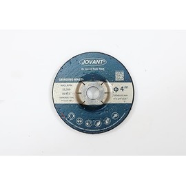JOVANT Angle Grinder Grinding Wheel, 4 Inch Grinding Disc for Metal, 5/8 Inch Arbor, Aggressive Grinding for Grinders, Depressed Center, 1pc