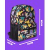 Pokémon Pikachu Charizard Gengar Meowth Backpack in Black | Kids