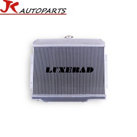 LUXERAD 3 Row Aluminum Radiator For 1972-1987 1986 Jeep CJ Series CJ5 CJ6 CJ7 Scrambler