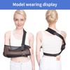 kangshlye Breathable Mesh Arm Sling,Shower Bath Sling Shoulder Brace Support