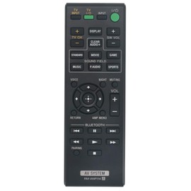 AIDITIYMI RM-ANP114 Replacement Remote Control Compatible with Sony Soundbar Sub RM-ANP115 RM-ANP116 HT-CT770 HT-CT370 SA-WCT370 SA-CT370 SA-CT770 SA-WCT770
