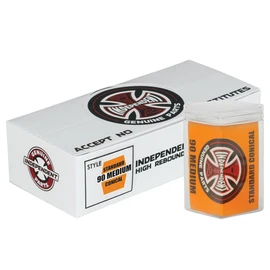 Independent Genuine Parts Standard Conical Cushions - Orange - Medium 90a - Skateboard Bushings (4 PC) 