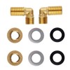 KWODE Commercial Wall Mount Faucet Installation Kit, Wall Mount Kitchen