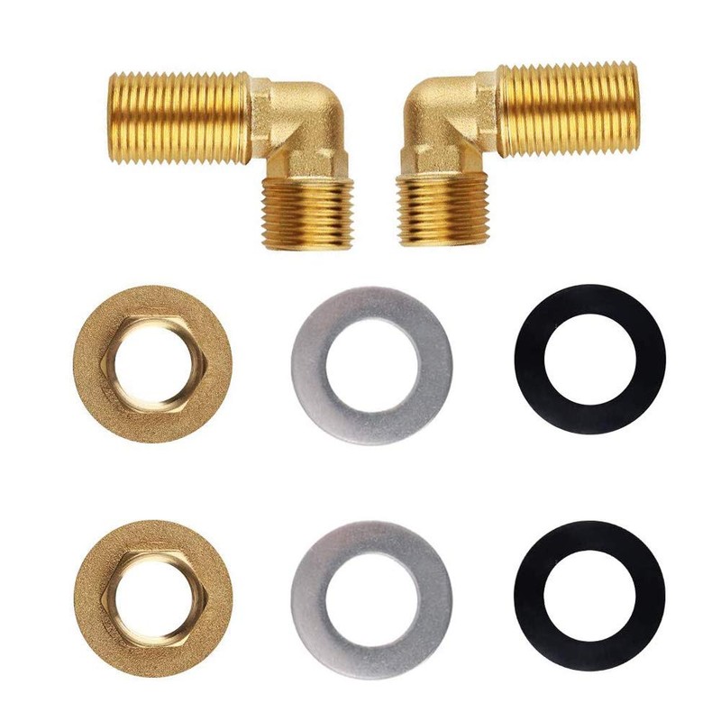KWODE Commercial Wall Mount Faucet Installation Kit, Wall Mount Kitchen