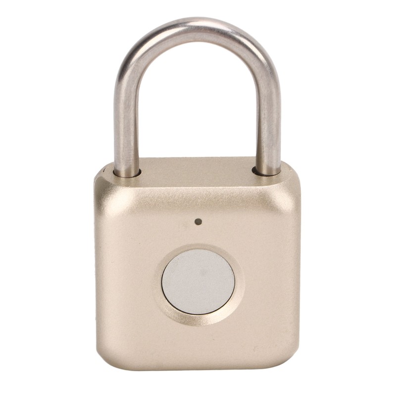 Fingerprint Padlock IPX2 Waterproof Smart Keyless Biometric Thumbprint Lock for