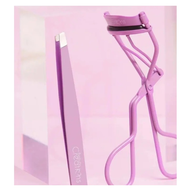 Beauty Creations - Set Rizador De Pestañas-pinza Para Cejas Purple