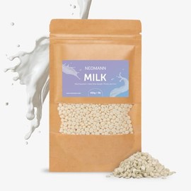 Waxing Beads for Wax, Hair Removal, 450 g, Milk-Scented Hard Wax or Wax for Painless Wax Beads, Hair Removal, for All Wax Warmers and Whole Body, Face, Bikini Zone