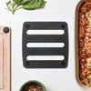 Epicurean Trivet, 7-Inch by 7-Inch, Slate/Black,010-07070203